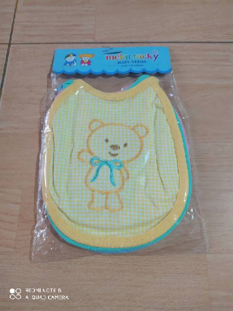 Celemek Bayi Tali Nicko Nicky isi 2 pcs