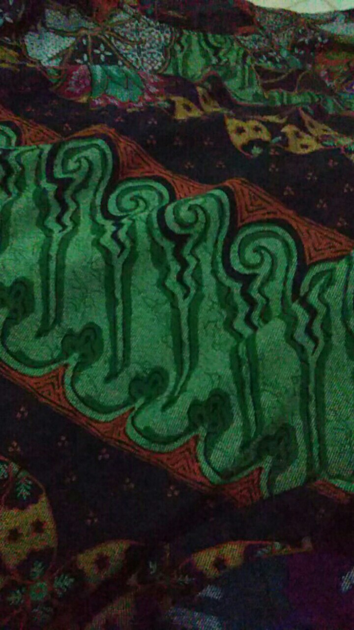 Dress//gamis Syari Calvin Jeans Motif Batik//nabilah Maxy Original By Akasia