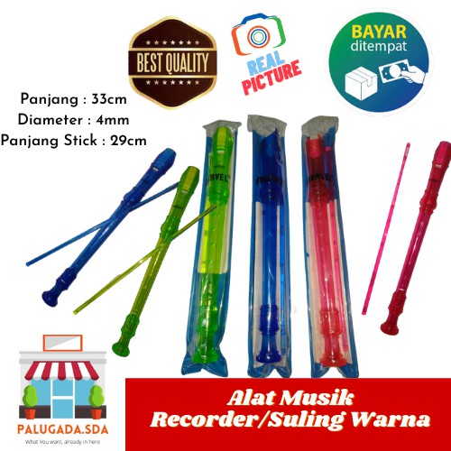 Edukasi Alat Musik Recorder/Seruling