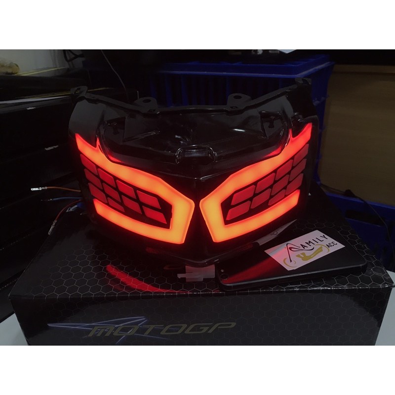 LAMPU STOP NMAX LED 3in1 / STOPLAMP NMAX LAMA LED MODEL LEXUS SEIN RUNNING LED YAMAHA NMAX OLD