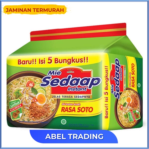 

SEDAAP MI KUAH RASA SOTO ISI 5BKS @75G