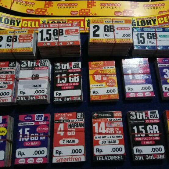 

[SKU : K7MKM] 1 paket isi 25 Label Harga Kuota Anti Melengkung