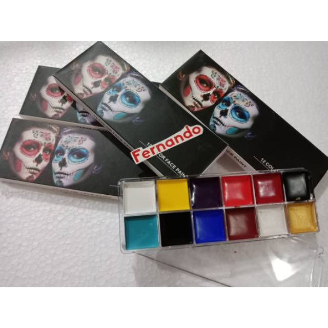 

12 Color Face Paint