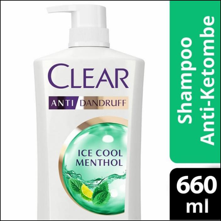 CLEAR SHAMPOO ICE COOL MENTHOL 660 ML