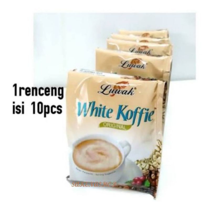 

WHITE COFFIE ISI 10 PCS
