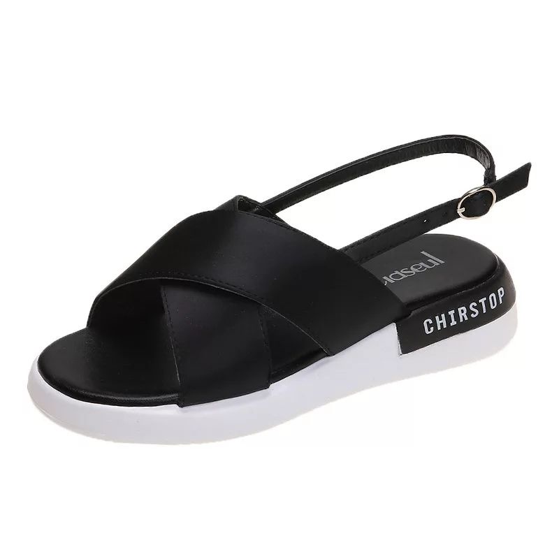 SALE !!! Sandal Wedges Wanita Korea Christop DR29