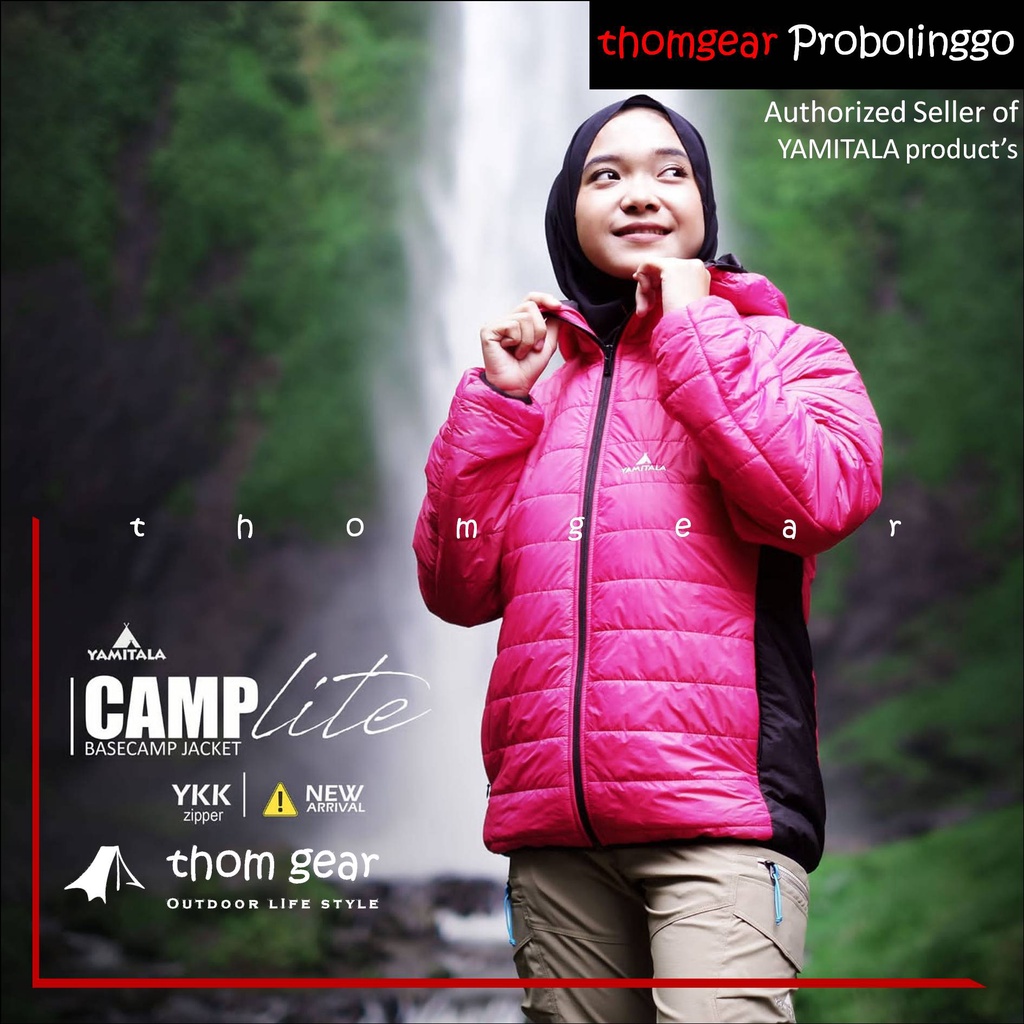 Jaket Gunung Yamitala Camp Lite Jaket Hangat Jaket Hiking Thomgear Probolinggo