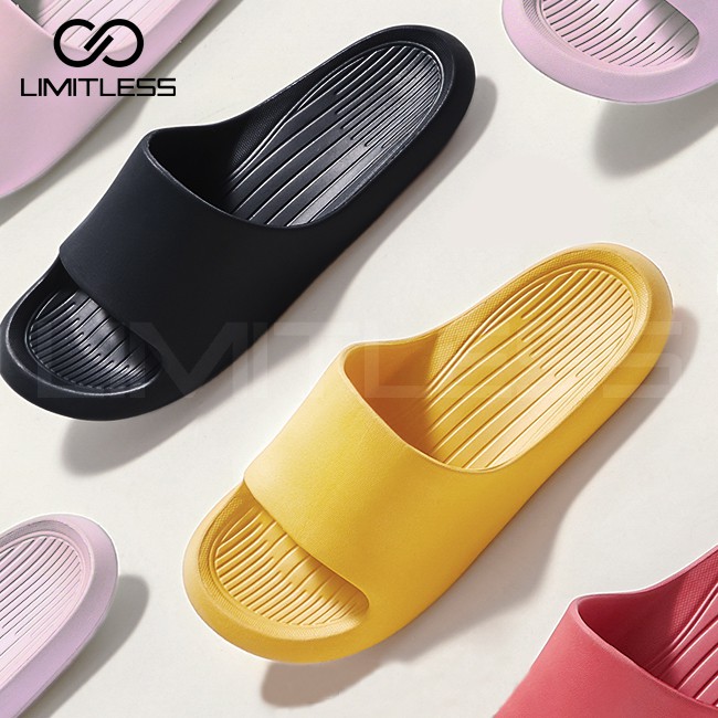 Sandal Rumah Cewek Limitless Sandal Jelly Wanita Karet Eva Sandal Slop Wanita Korean Style Empuk Murah