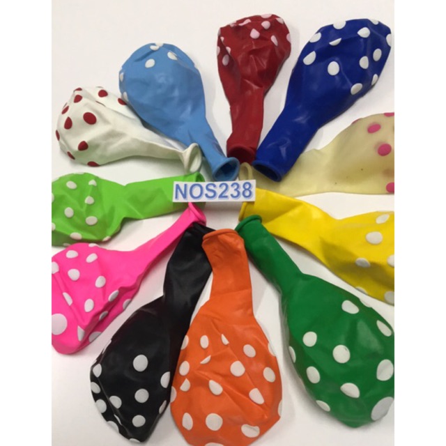 Balon Latex Polkadot 12inchi