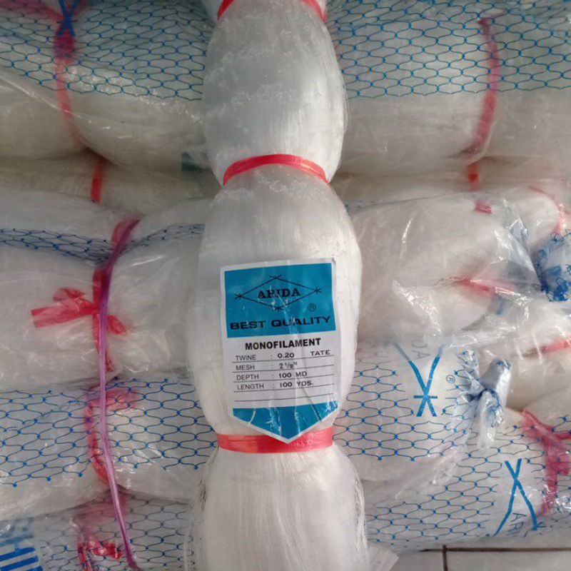 JARING IKAN ARIDA 0.20 2½ INCHI 100MD/100YDS TATE JARING IKAN SENAR NELAYAN