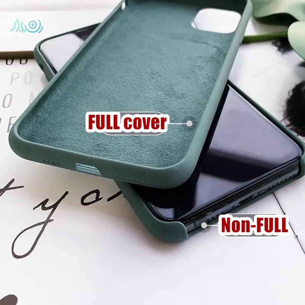 (5-8) Casing Silikon iPhone 11 12 13 Pro MAX X XS MAX XR 7 + 8 Plus 11 12 Pro Full Cover