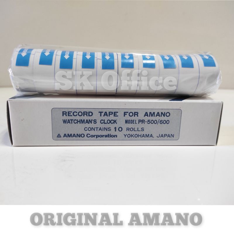 

Paper Roll Amano PR600 Original Kertas Amano PR600 Ori pita Amano PR600