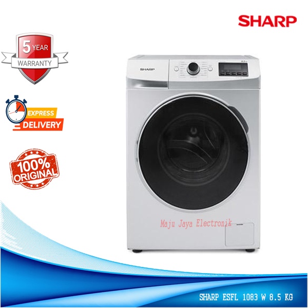 Mesin Cuci Front Loading SHARP ESFL 1083W Eco Logic System 8.5 KG