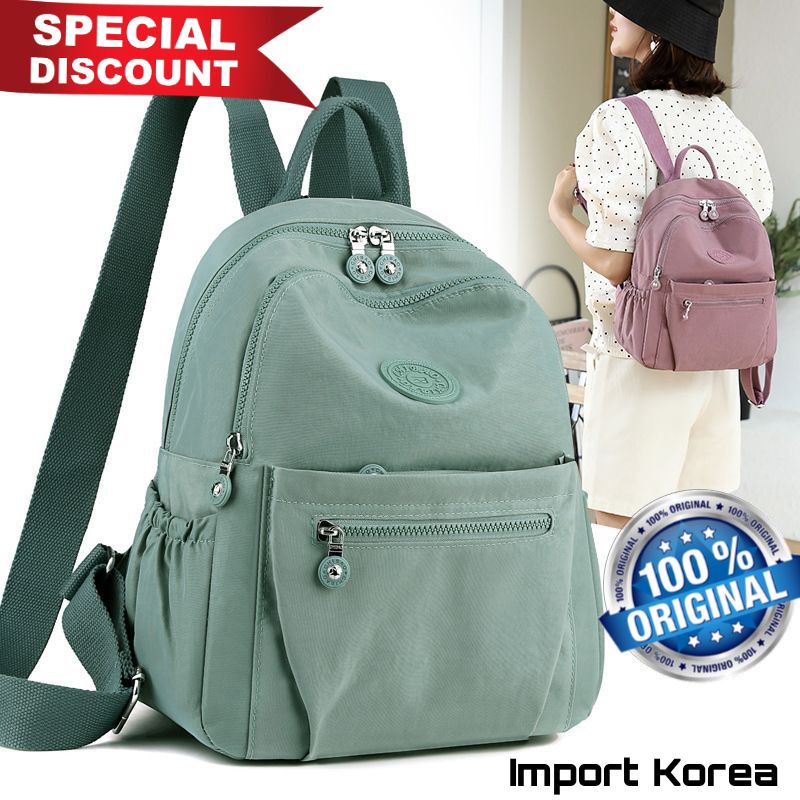 ORIGINAL Tas Ransel Chibao Import KOREA Super Trendy Kekinian Terbaru Best Seller