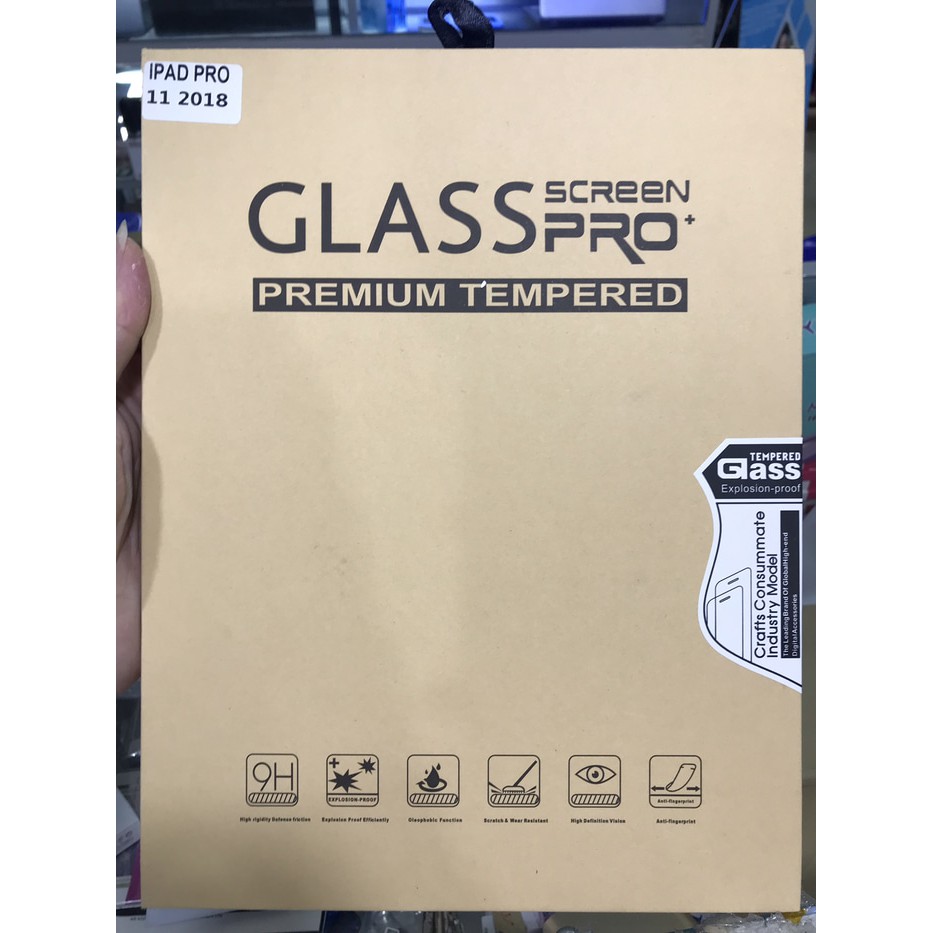 Tempered Glass / screen protector / anti gores IPAD PRO 11 INCH 2018