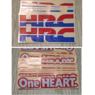 

STICKER ONE HEART&HRC CUTTING