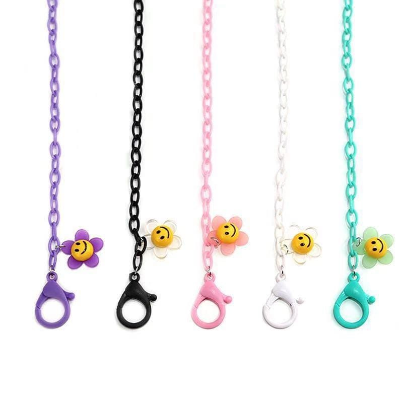 Kalung Strap Masker Tali Masker Kalung Mask Chain kekinian Sun Flower