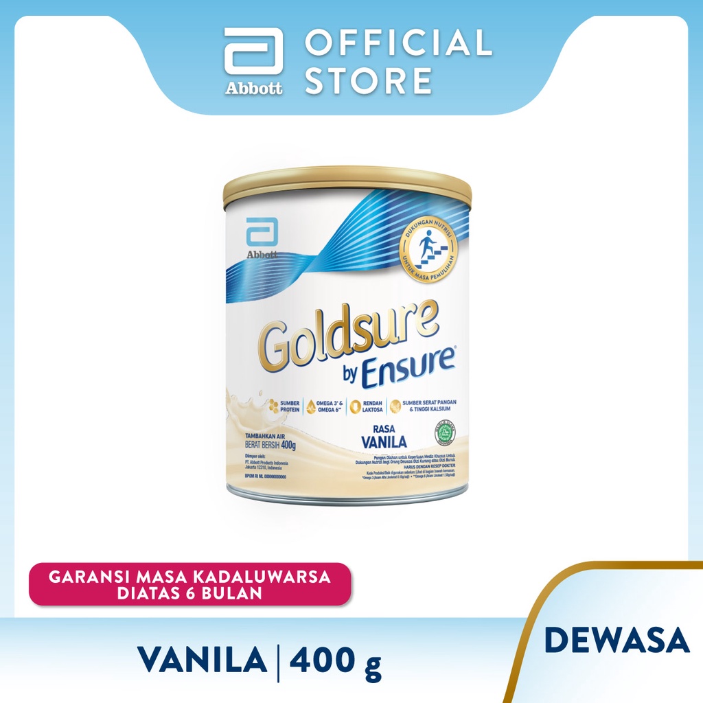 

Goldsure Susu Vanila 400 gr