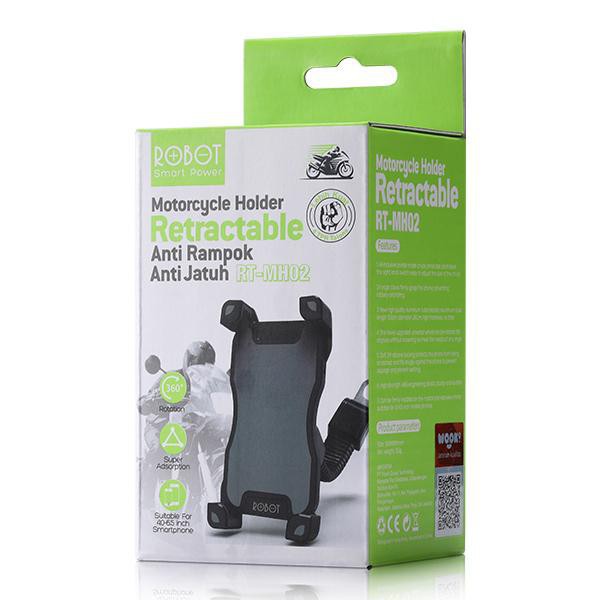 ROBOT Phone Holder HP Motor RT-MH02- Garansi Resmi 1 Tahun