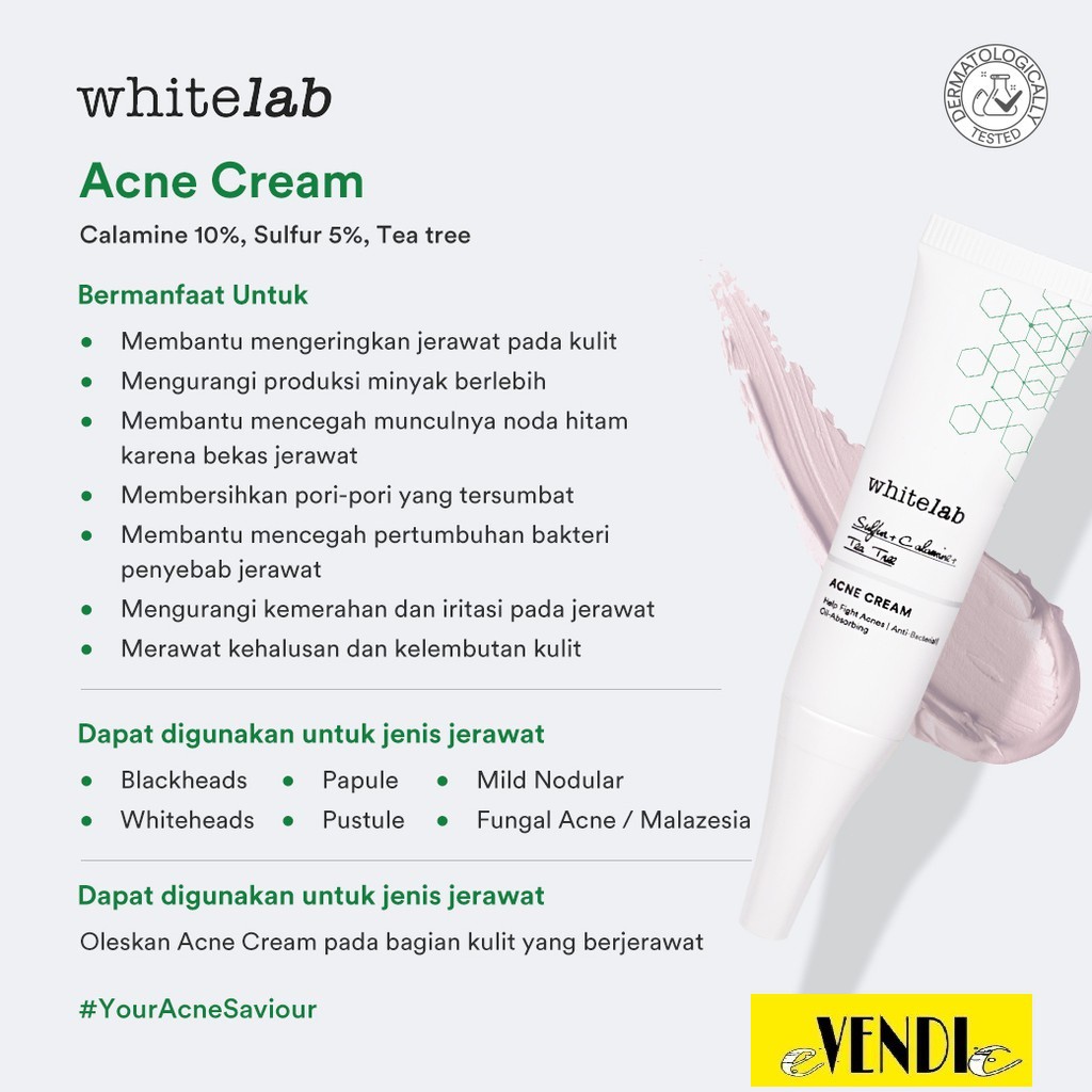 WHITE LAB ACNE CREAM/10ML whitelab