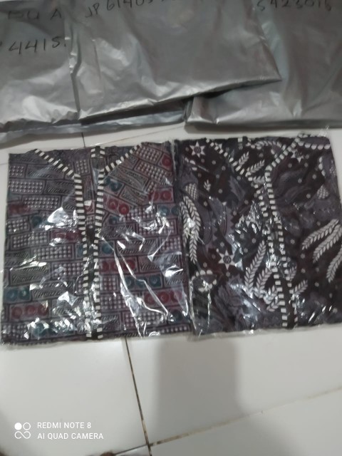 [ Terbaru ] Atasan Batik Wanita Kerja Kantor Ori Shabirah Batiksolo Blouse Blusebatik Batikmodern Xl