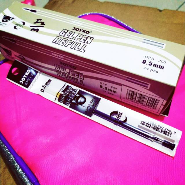 

Isi Pulpen Gel JOYKO GPR-200 / Gel Pen Refill (Satuan)