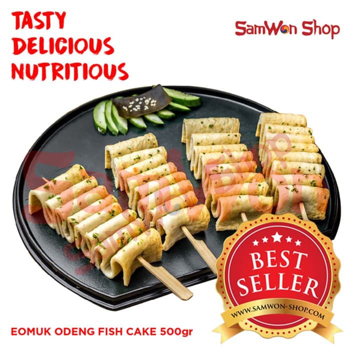

EOMUK ODENG 500 Gr Fresh - SamWon Makanan Korea ENAK LEZAT BERGIZI