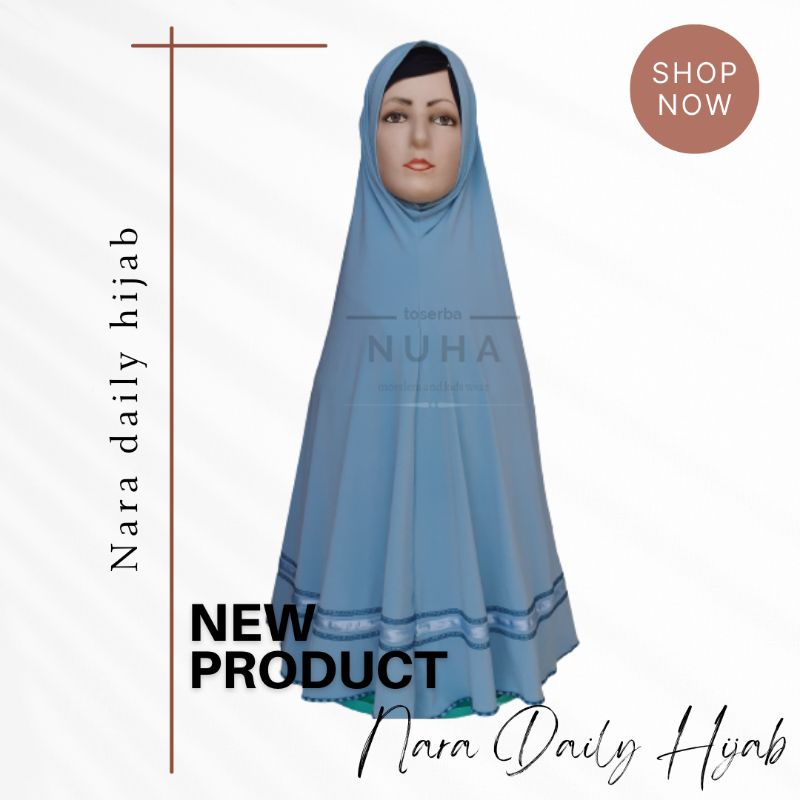 Jilbab Jersey Premium non pet/Jilbab jersey non pet