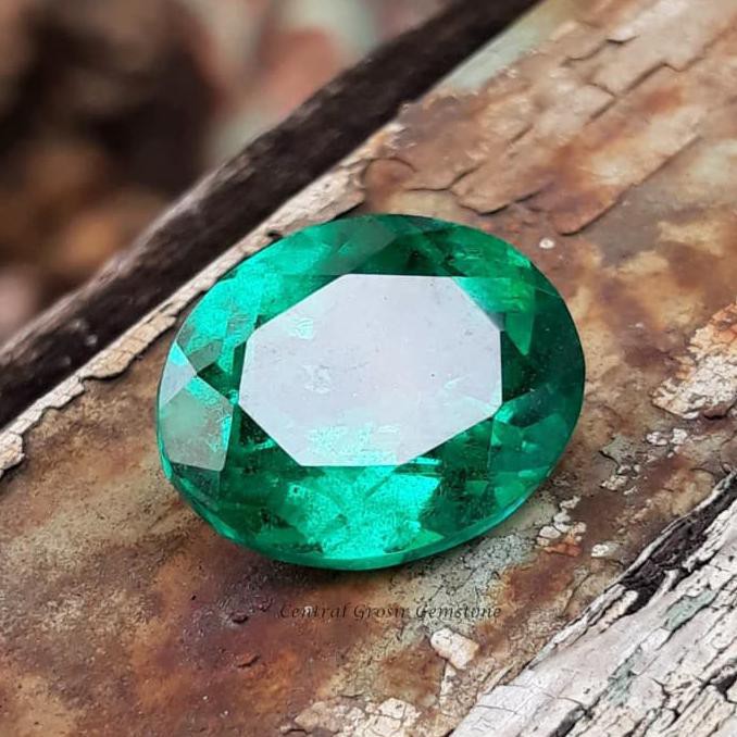 promo harga murah  Batu Permata Natural Zamrud Rusia Kwalitas Dijamin Bagus Terbaru
