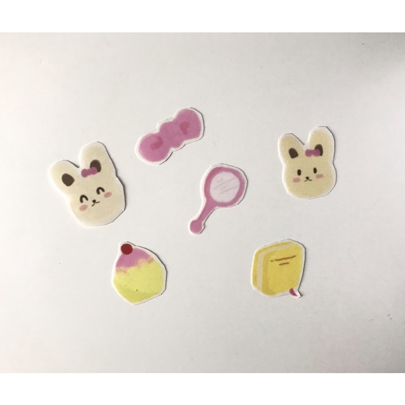 

Cute Journal Sticker Deco (anti air) •bunny
