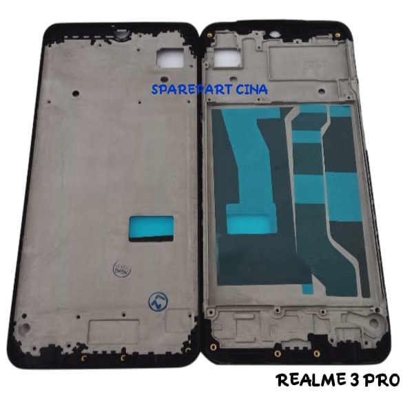 TULANG TENGAH REALME 3 PRO / BEZZEL MIDDLE / FRAME REALME 3PRO