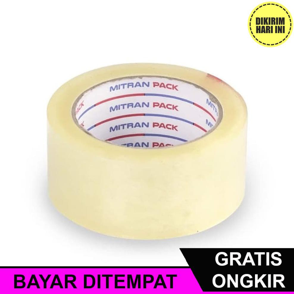 

(BAYAR DITEMPAT) RD3938 LAKBAN MITRAN PACK 48MM X 90YARD 1DUS ISI 72PCS