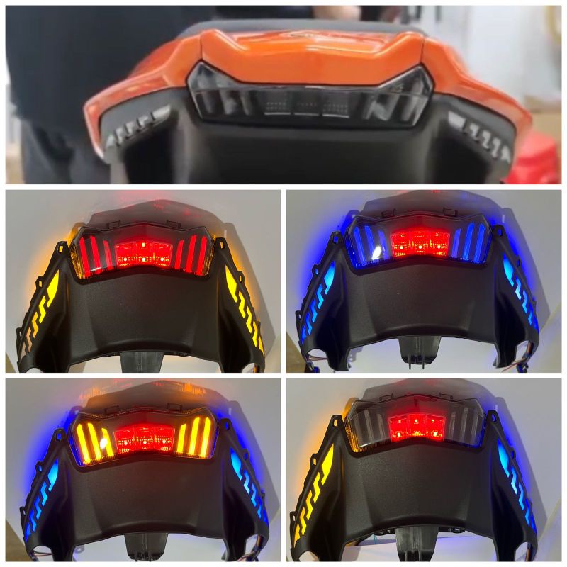 Fender Aerox Undertail Covertail Cover Tutup Bawah Lampu Aerox New 2021 Set Stoplamp