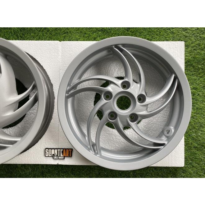 Velg Fly Original Piaggio Silver Anodized Ring 12 Untuk Vespa Matic