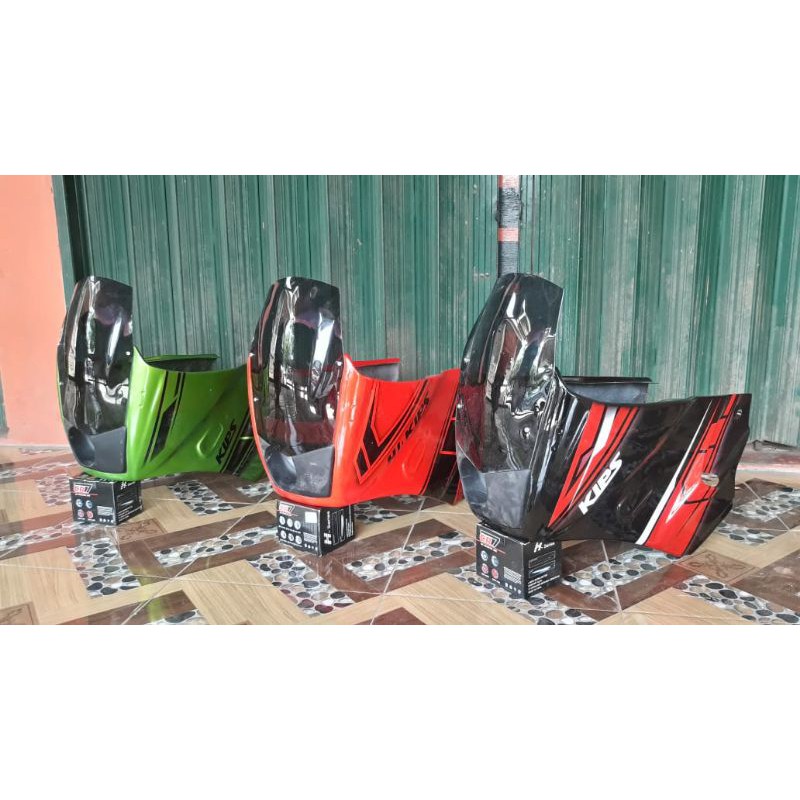Fairing Ninja KR150 SSR Full depan + Fairing Bawah