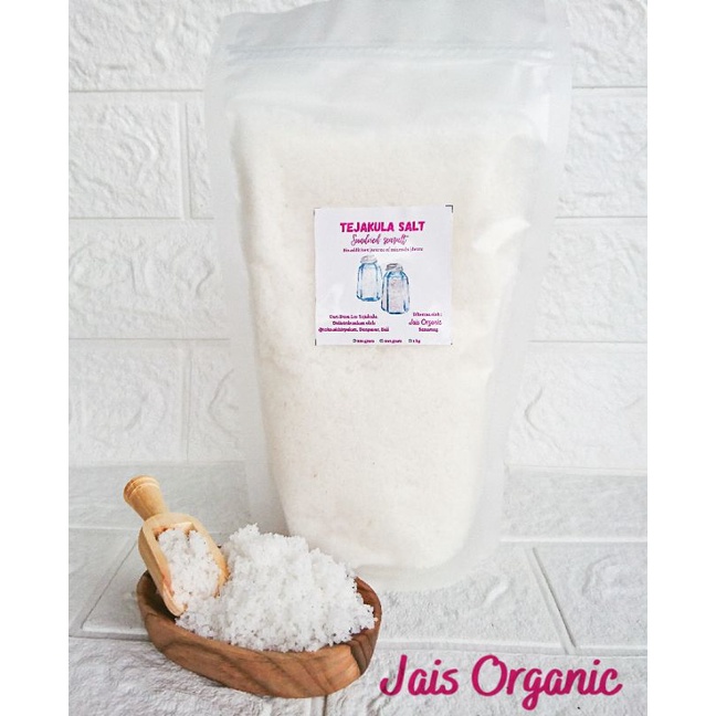 Garam Alami Tejakula Bali  / Bali natural sea salt unrefined 500 gram