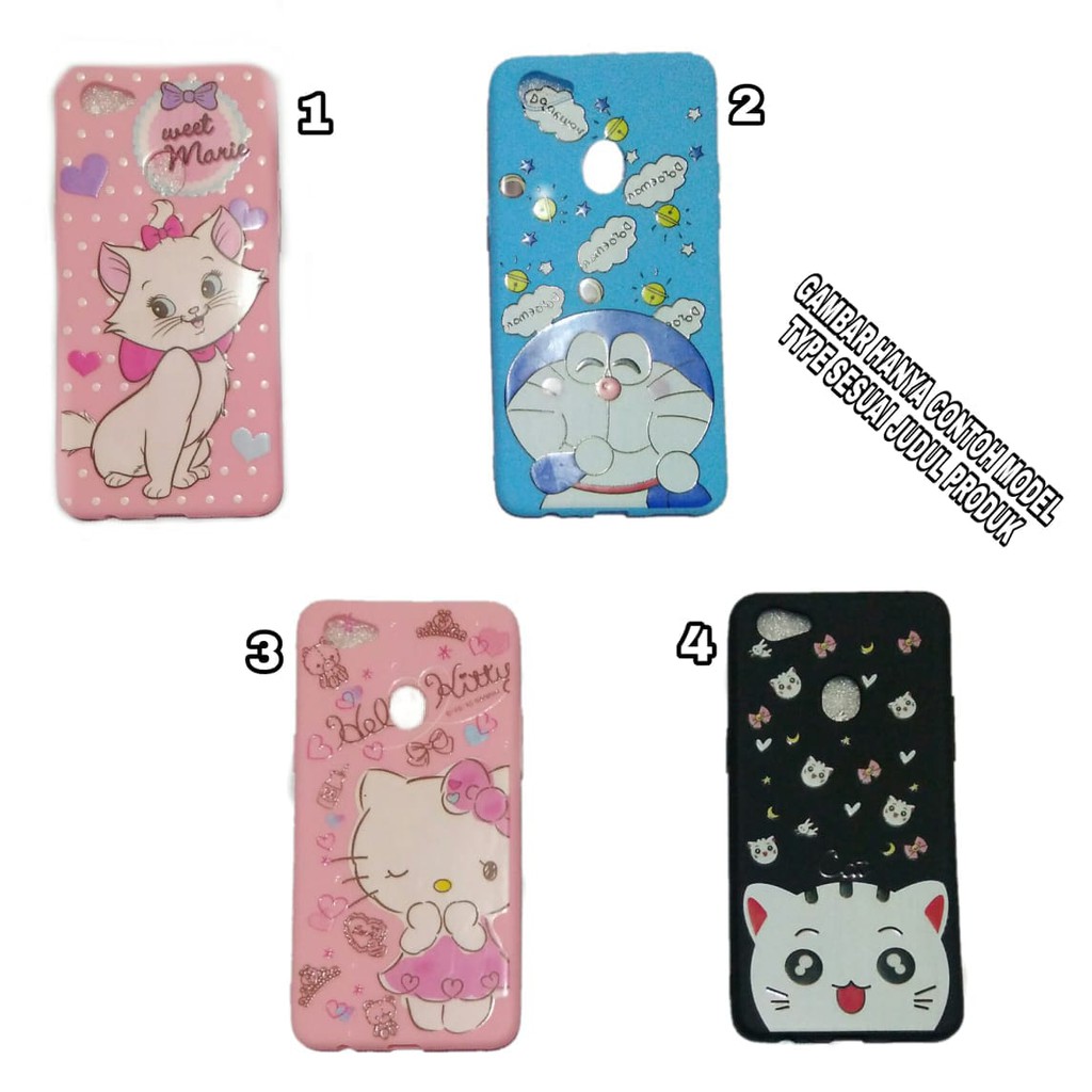 SAMSUNG J2 PRIME-GRAND PRIME-CASE SILIKON CARACTER MOTIF CUTE