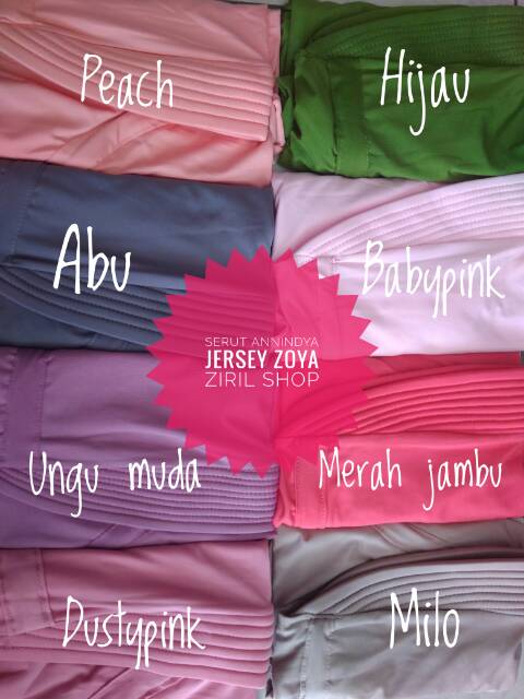 Serut ANINDYA bhn JERSEY zoya / jilbab jokowi / instan daily serut tali /adiba