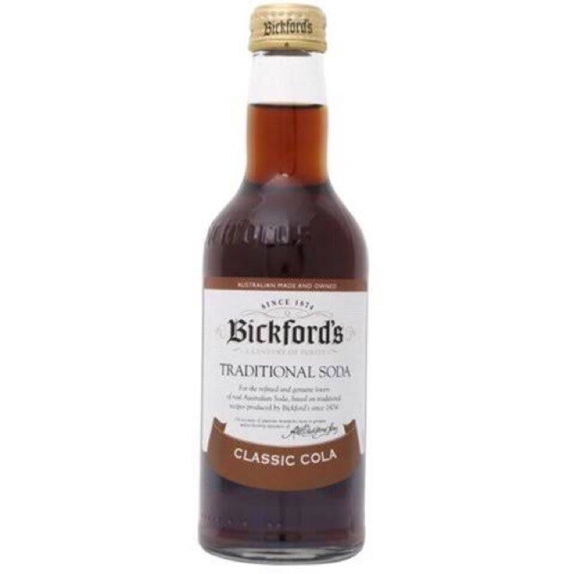 

BICKFORD'S CLASSIC COLA / TRADITIONAL SODA 275ML