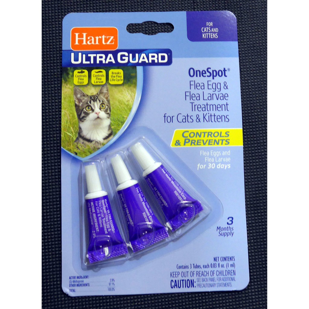 hartz ultraguard one spot for cats