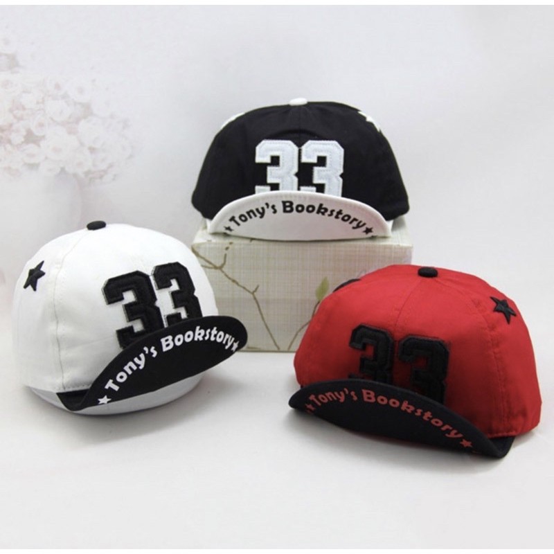 Topi Baseball Anak Balita Model 33 Untuk Anak Laki-laki / Perempuan / Baby Baseball Hat