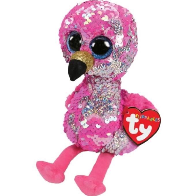 TY - Beanie Boos Flippables Pinky Flamingo - Mainan Anak Boneka *****Terbaru******