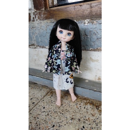 Mainan Anak Perempuan Baju Kebaya Batik Boneka Barbie Doll Gemuk Besar 30cm