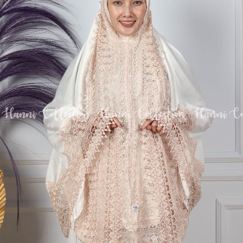 Mukena Dewasa Prada Princess Gliter (COD)