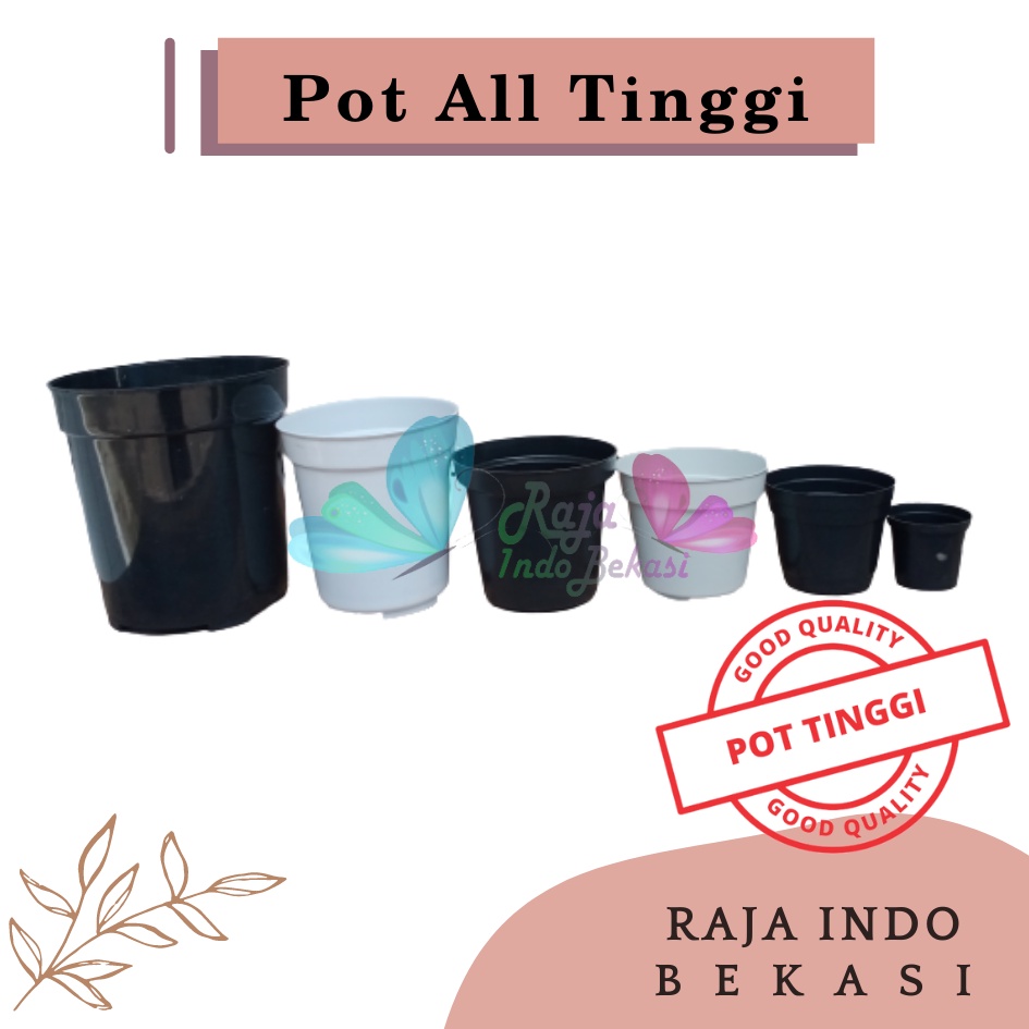 Pot Tinggi 8 10 12 15 18 20 25 Hitam Putih Pot Pirus Tirus Putih 10 12 13 15 18 20 21 24 25 Pot Tinggi Plastik Putih Besar 20 30 50 Cm Besar Murah