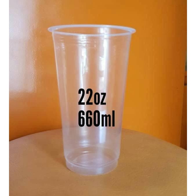 Gelas Plastik 22Oz 660Ml (Tanpa Tutup)