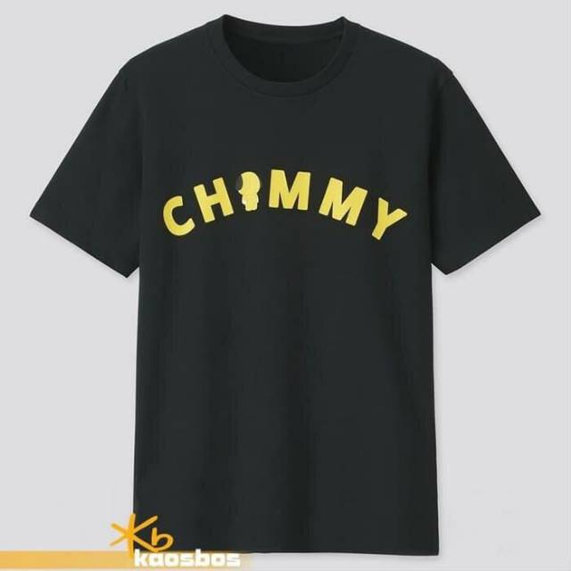 KAOS CHIMMY BTS21 1 BARIS BAJU TSHIRT BTS COMBED 30S