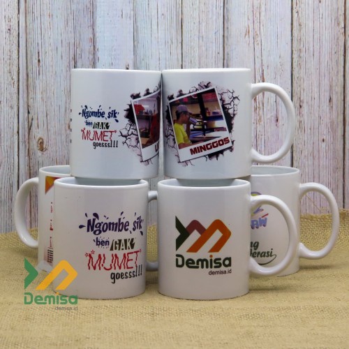 Idunet Mug Custom Grosir - Mug Print Sublim