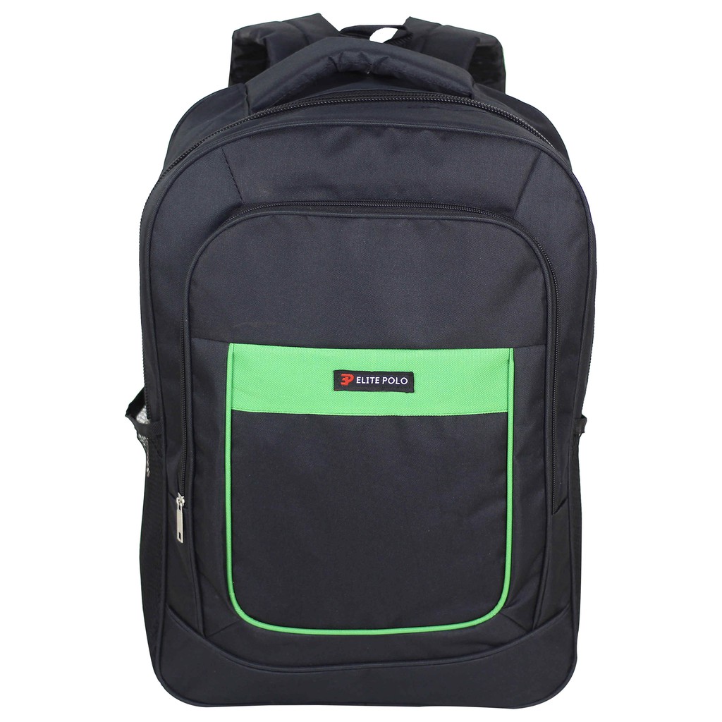 BELI 1 GRATIS 1 Backpack Gendong Polo Tas Sekolah Cowok SMP SMA Free Slingbag Polo Selempang Pria