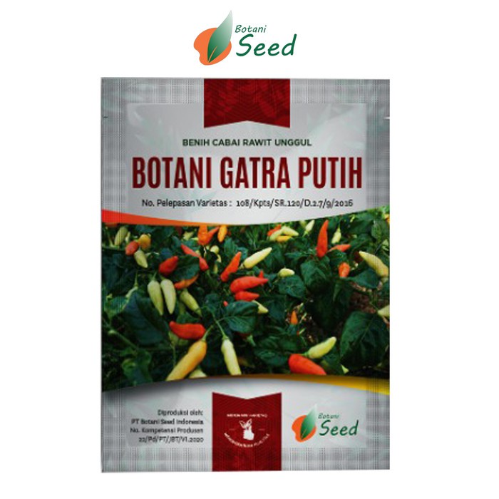 Benih Cabai Rawit Gatra Putih @5 gram